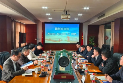 浙江省貿(mào)促會領(lǐng)導(dǎo)蒞臨德創(chuàng)環(huán)保考察調(diào)研，共話環(huán)保產(chǎn)業(yè)國際化發(fā)展